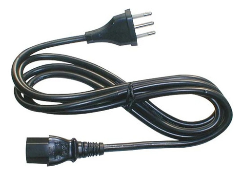 Cable De Poder Para Pc, Monitor, Con Conexión Nacional