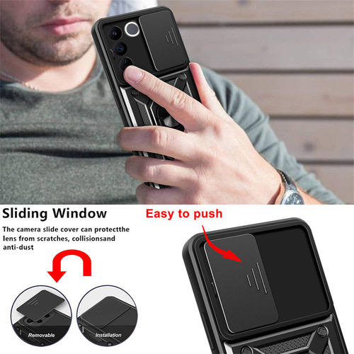 Xing Funda Para Vivo V25e Deslizamiento Tener Vidrio Membrana