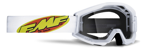 Óculos Fmf Powercore Goggle Lente Transparente Motocross Tamanho Único