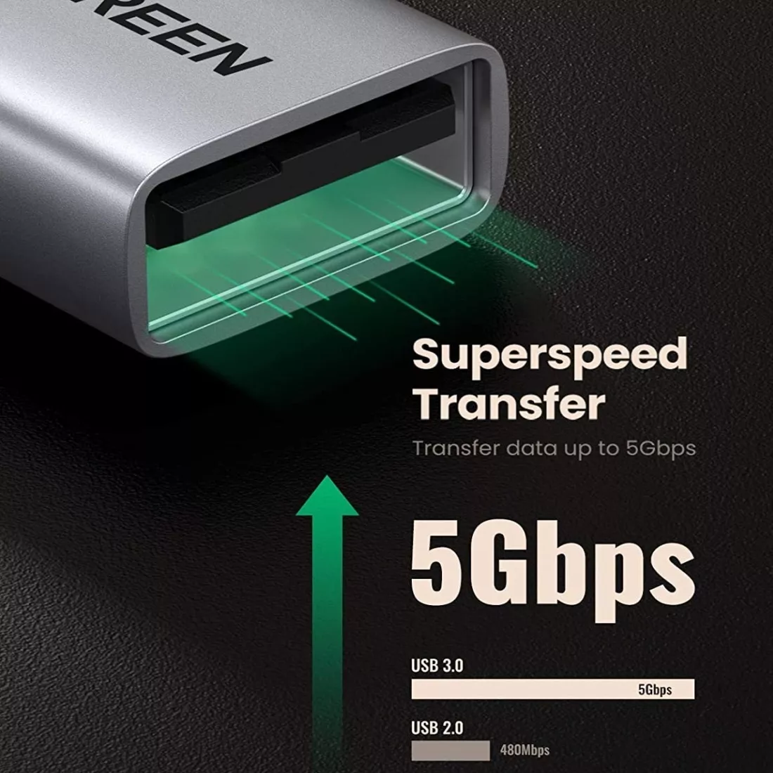 Tercera imagen para búsqueda de adaptador usb a usb c ugreen