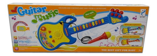 Guitarra Musical De Teclas Mic Luz Melodias Ploppy.3 815178