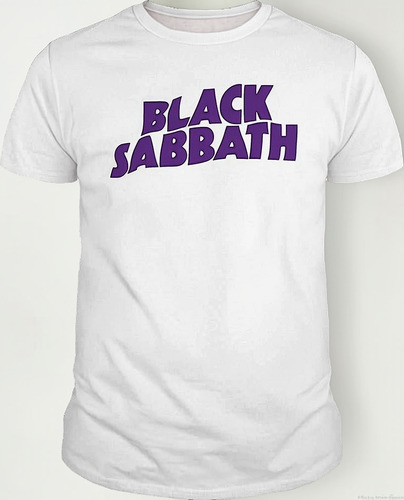 Playera Hard Rock Heavy Metal Logo Paranoid Cab/dam/inf