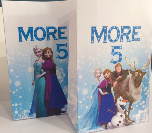 Bolsitas De Papel Frozen X 20 Personalizadas