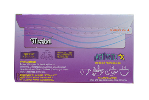 Imagen 2 de 4 de Té Samadhi Plus (25 Sobres) Therbal