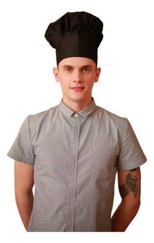 Gorro Chef Unisex Negro