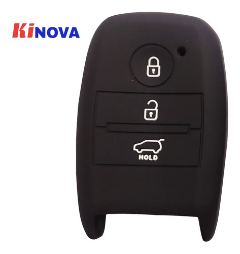 Funda Silicon Kia Optima Rio Sportage 3 Botones Smart