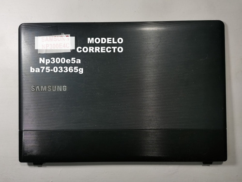 Carcasa Tapa Superior Para Samsung Np300e5a Ba75-03365g