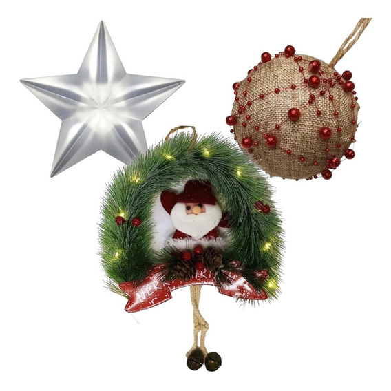 Adornos De Navidad En Telas Arpillera | MercadoLibre 📦 Adornos De Navidad En Telas Arpillera | MercadoLibre 📦
