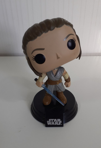 Funko Pop Figura Rey Blue Lightsaber (Usado)