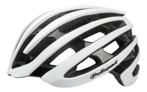 Capacete Ciclismo Polisport Light Road M=55-58cm Branco