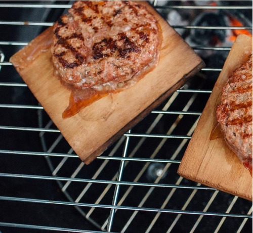 Tablilla De Cedro Para Asado De Hamburguesas (pz)