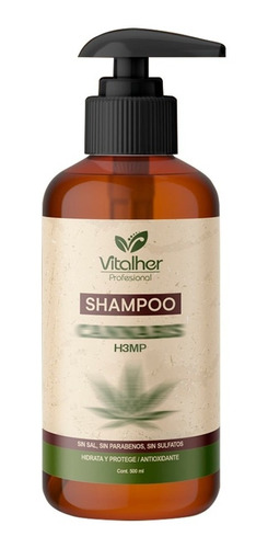 Shampoo Natural Vitalher X500ml - mL a $9