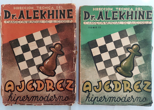 Ajedrez Hipermoderno 2 Tomos Alekhine