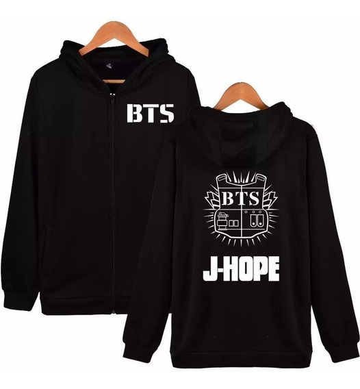 jaqueta bts army zip