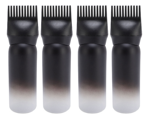 Pente Para Garrafas De Óleo De Cabelo, 4 Peças, Aplicador Ra