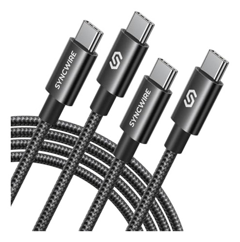 Syncwire Cable Usb C A Usb C (6 Pies, 2 Unidades),