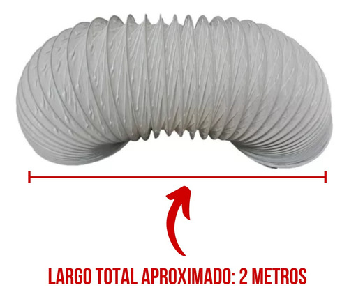 Conducto Salida Aire Acondicionado Portatil 6 Pulgadas 15cm