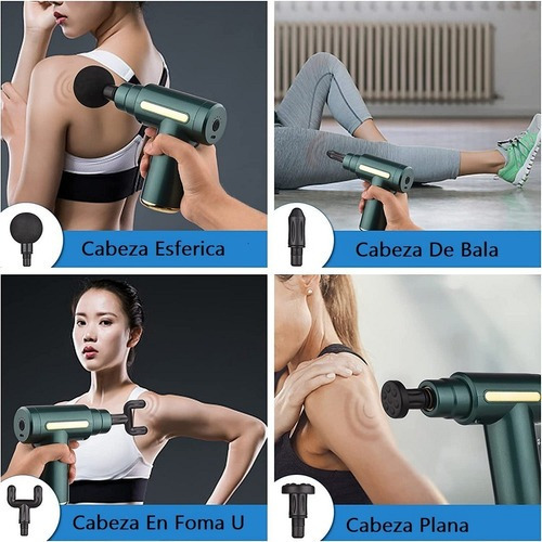 Pistola Masajeadora Para Cuerpo Fascial Gun Fisioterapia
