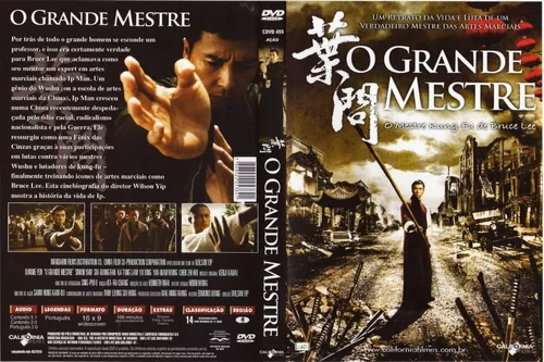 Dvd Colecao O Grande Mestre 1 E 2 - Original