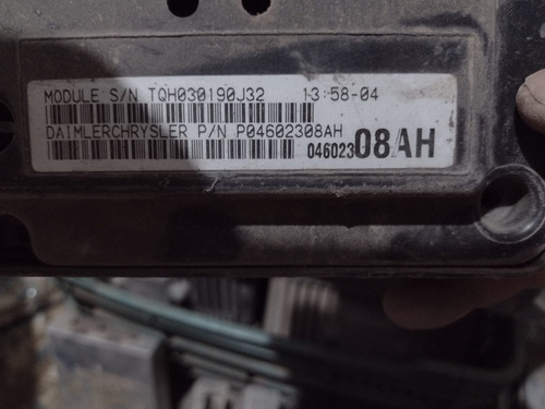 Modulo De Carrocería Chrysler 04602308ah (Usado)
