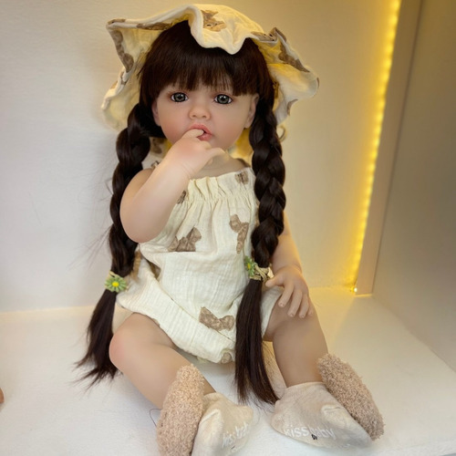 Betty Muñeca Bebe Reborn Vinilo Silicona Cuerpo Completo Art
