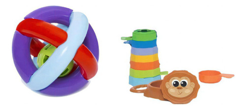 Kit De Brinquedos Para Bebês De 6 Meses Cor Outro
