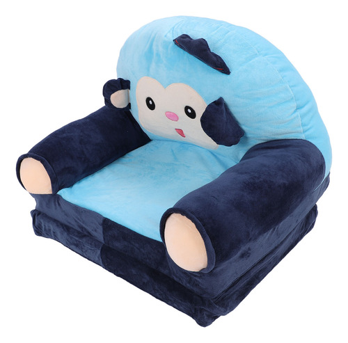 Sofá Plegable Para Niños, Sillón Infantil De Felpa Suave Par