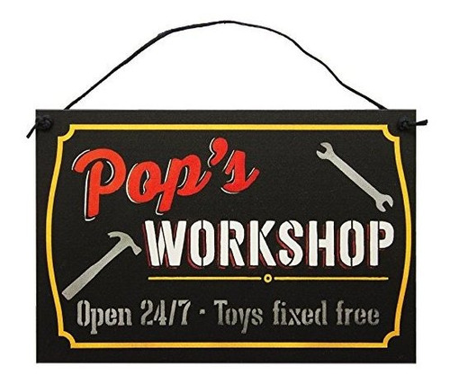 Señales - Father's Workshop Sign By Studior12 | 7.5  X 5 | A
