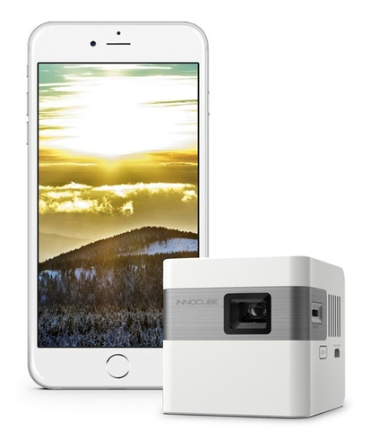 Projetor Innocube, Clipe, Mini Tripé, Estojo Kit Completo