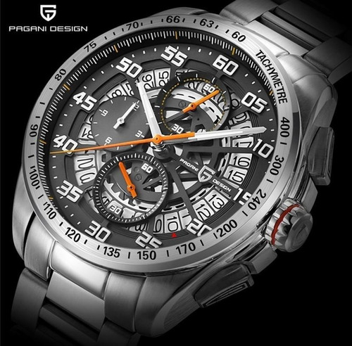 Relógio Masculino Pagani Design Date Aço Inoxidável M Pd2764