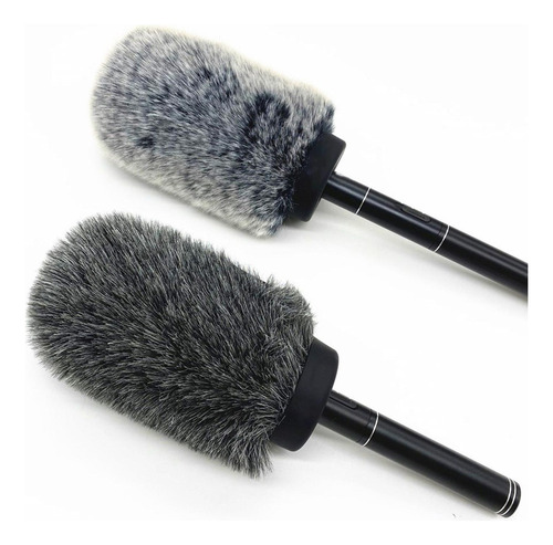 Sc Câmera Mic Deadcat Mic Mic Windjammer Soft Fácil De 18cm