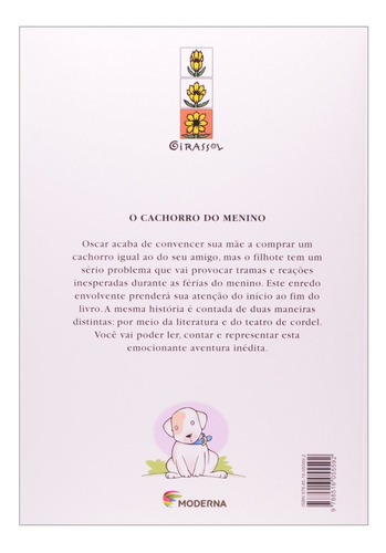 O Cachorro Do Menino, De César Obeid. Editora Moderna, Capa Mole, Edição Edição Em Português