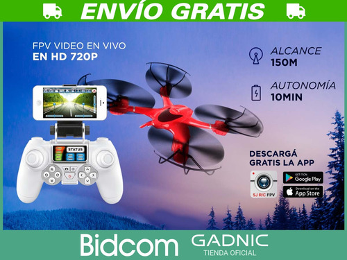 Drone A Radio Control Remoto Rc Camara Hd Video Foto Gadnic