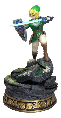 Figura 3d Resina 12k Link - Zelda