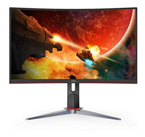 Aoc C32g2 Monitor De Juegos Sin Marco Curvo De 32  Fhd, Va C