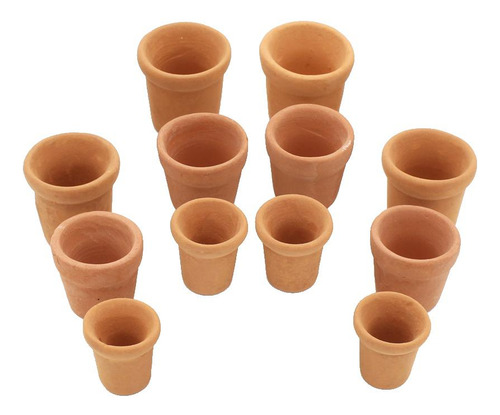 3 :12 Accesorios De Macetas De Cerámica Para Jardín De