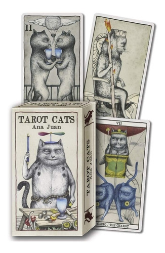 Tarot De Los Gatos Ana Juan Cartas + Guía De Instrucciones
