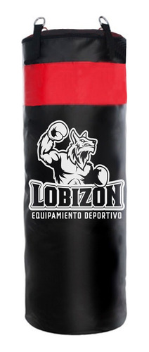 Bolsa Boxeo 90cm Lona Relleno Incluido Reforzada - Lobizon