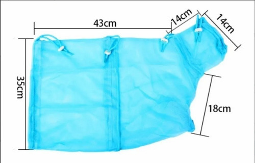 Bolsa Malla For Bañar Gatos Resistente A Los Rasguños Perro