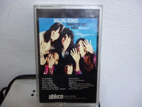 Rolling Stones Through The Past Darkly V2 Cassette A Jcd055