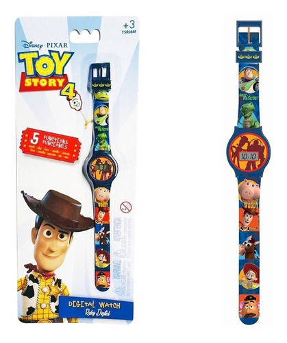 Reloj Toy Story Disney Digital Nuevo Original Tsrj6 Bigshop