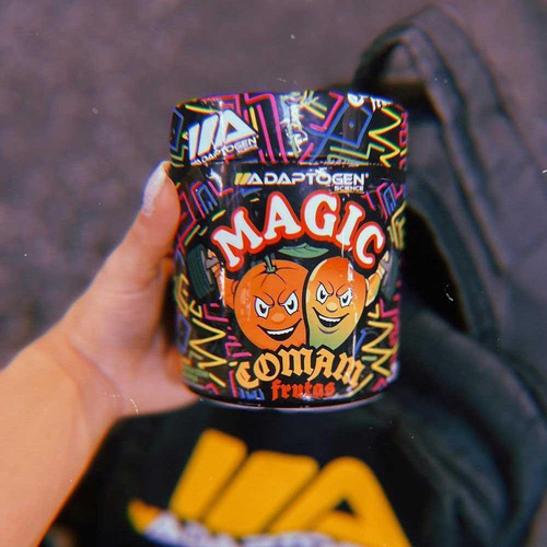 Pré Treino Magic Comam Frutas 183g Adaptogen Morango