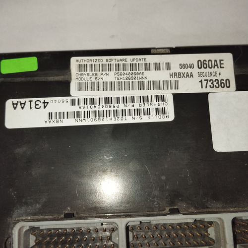 Computadora Dodge Dakota 99motor 3.9 Aut Ya Programada (Usado)