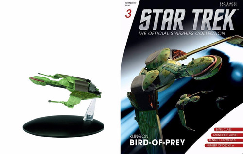 Star Trek Klingon Bird Of Prey Eaglemoss Starshipscollection