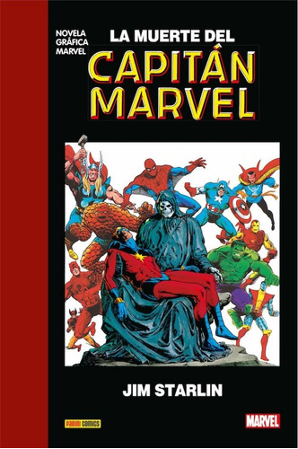 Comic La Muerte Del Capitan Marvel - Jim Starlin