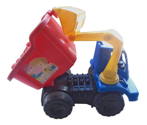 Mega Bloks Camión De Volteo Construcción Jumbo Modelo 2010 (Usado)