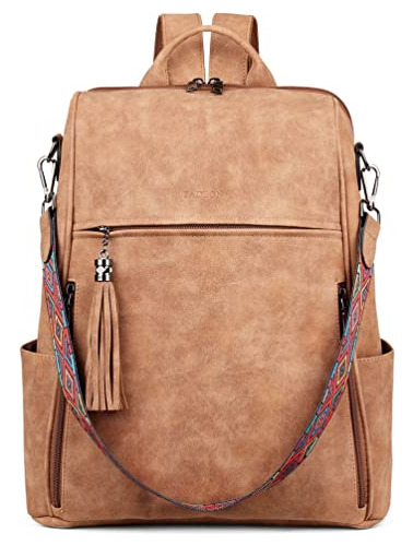 Bolso De La Mochila Portátil Fadeon Para Mujeres Gran Ct7p5