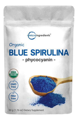 Microingredients Organic Blue Espirulina 50g