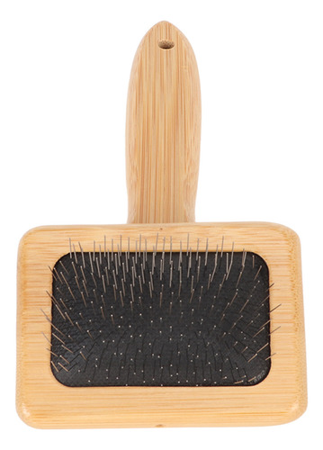 Para Almofada Macrame Comb Slicker Hole Em Bambu Finamente