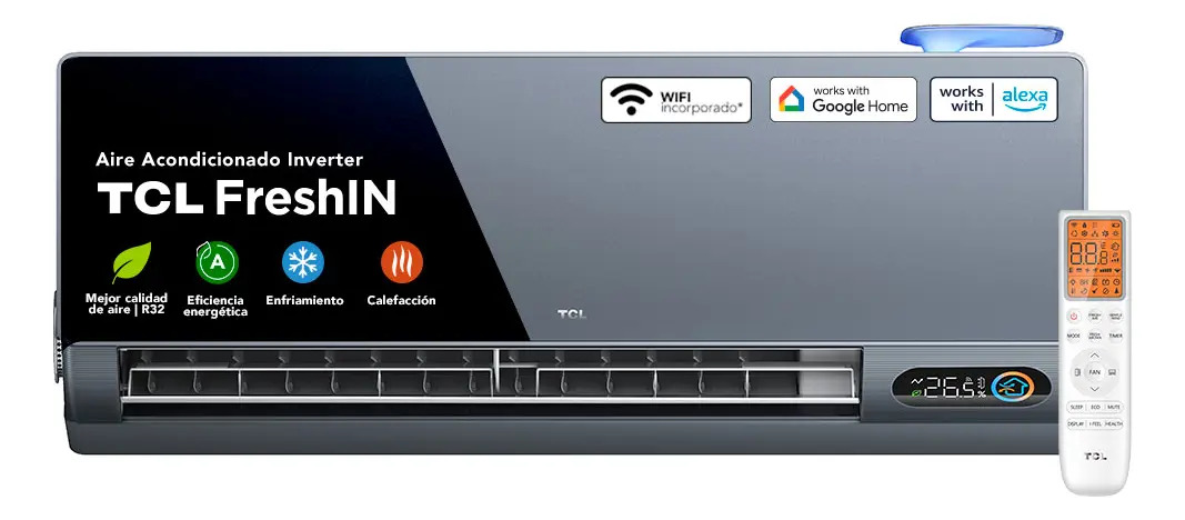 Aire Acondicionado Inverter Tcl Freshin 12000 Btu Wifi